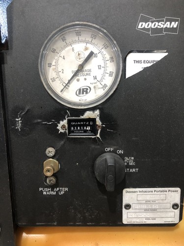 2011 Doosan C185 185 CFM Towable Air Compressor