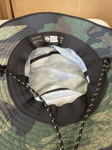 Salty Crew Alpha Tech Boonie Hat - Camouflage - New