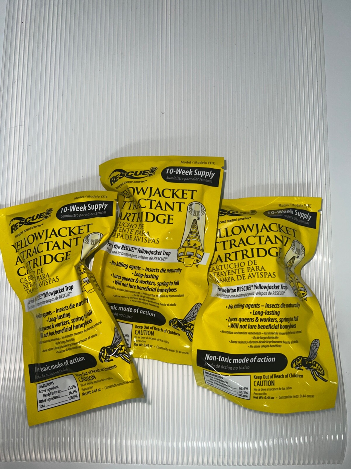 Sterling Rescue 10 Week Yellowjacket Attractant Refill Cartridges NEW LOW PRICE!
