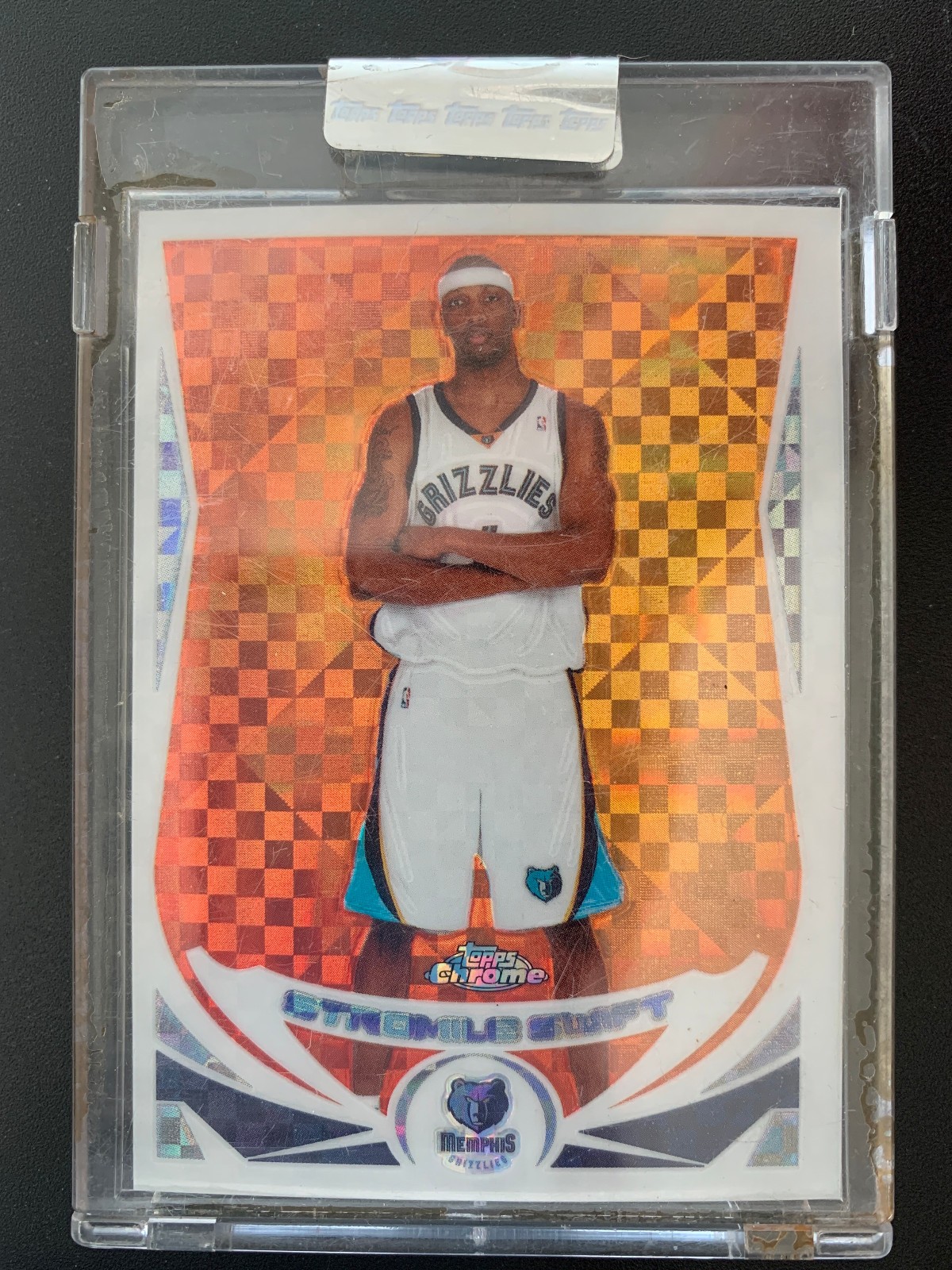 2004 Topps Chrome Basketball X-Fractor Xfractor #137 Stromile Swift /110