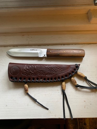Red Deer Knife with Sheath