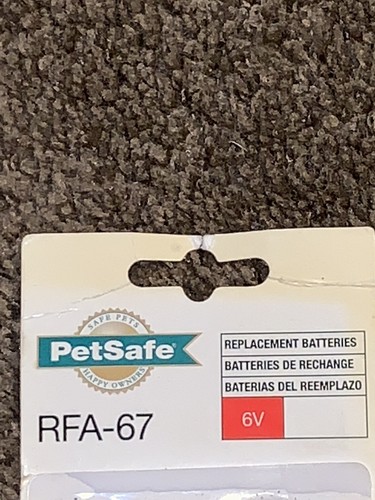 PetSafe Compatible for RFA-67 Replacement Battery **New But Opened So Reduced