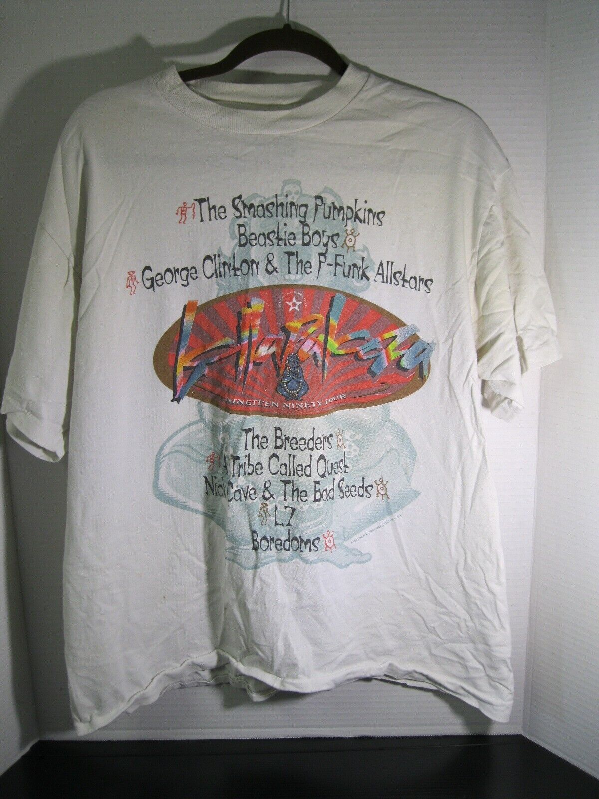 Vintage Authentic Lollapalooza 1994 T-Shirt Size XL | eBay Vintage Authentic Lollapalooza 1994 T-Shirt Size XL | eBay
