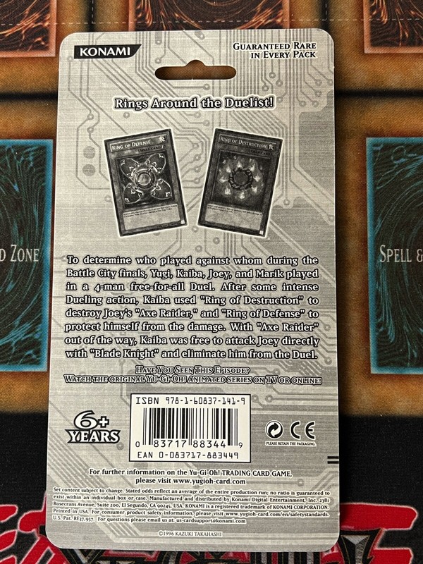 Yugioh Duelist Pack Kaiba 1st Edition Blister Pack (x2 Packs) New