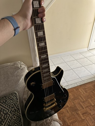 【美品】韓国製 ESP Grass Roots Les Paul Custom Grass Roots Les Paul Custom Model Black ESP Electric Guitar