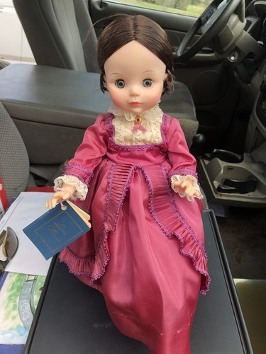 Louisa May Alcott Little Women Madame Alexander Doll Made In USA With Stand And