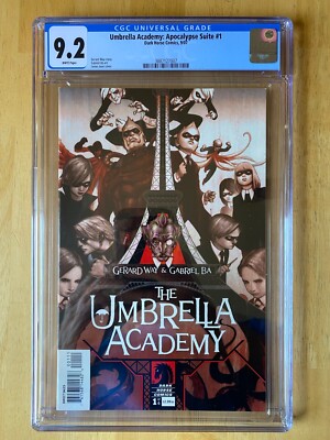 Umbrella Academy: Apocalypse Suite #1 Comic CGC 9.2
