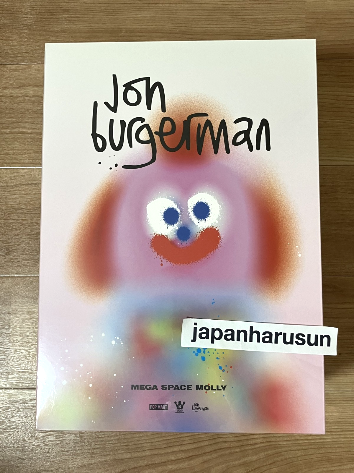 POP MART MEGA SPACE MOLLY 400% Jon Burgerman FIGURE TOY NEW