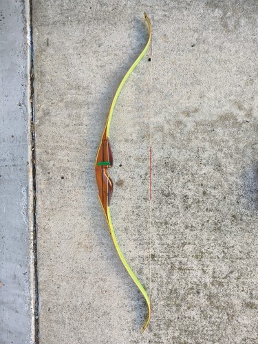 + SUPER RARE VTG WASATCH RAMBLER 54" RECURVE BOW - 50 AMO +