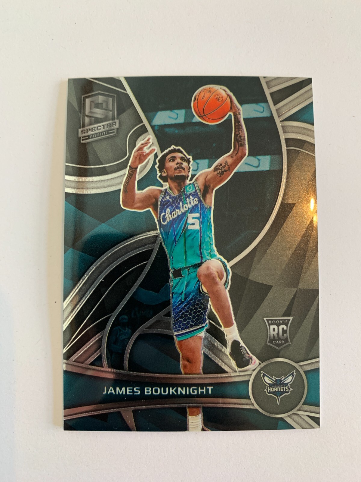 2021-22 Panini Spectra #126 James Bouknight RC - Charlotte 2021-22 Panini Spectra #126 James Bouknight RC - Charlotte