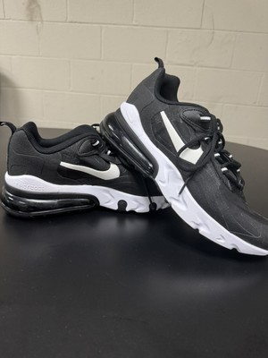 Nike Air Max 270 React Running Shoes Big Kids Size 6.5Y React Black BQ0103-009
