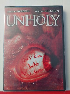 Unholy (DVD, 2007) NEW Adrienne Barbeau Nicholas Brendon Horror Thiller