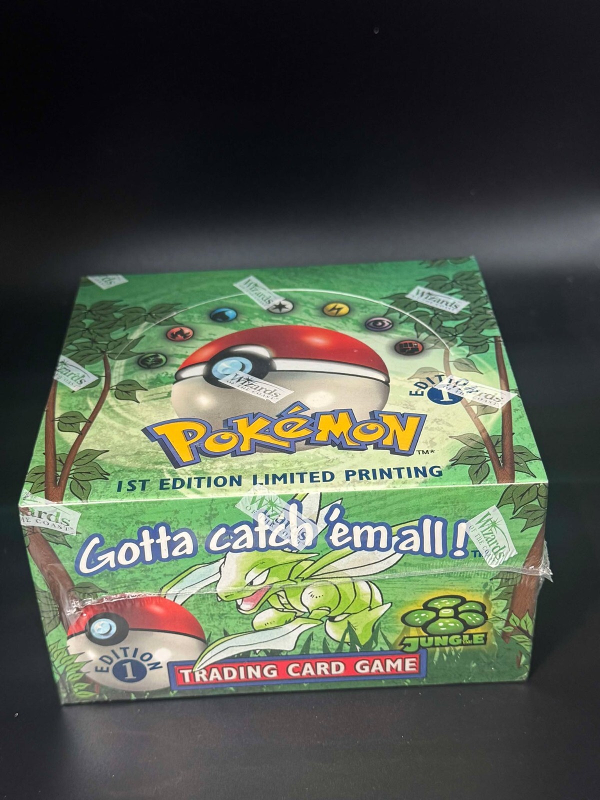 ポケモンカードゲーム　英語版　未開封box jungle 1ed ポケモンカード 英語版 未開封パック 9パックセット - メルカリ
