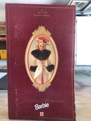 holiday memories barbie 1995 value
