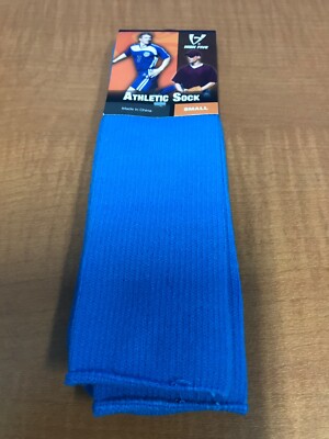 NEW High Five Youth's Athletic Sock Size Small S Color Light Blue NWOT