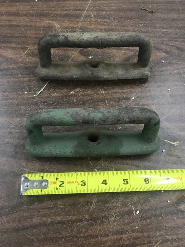 Antique Hit And Miss Gas Engine Rock Island Cart Handles