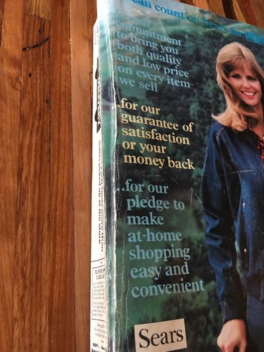 2 Vintage Sears Catalog - Fall Winter 1981- 1981 Spring Summer