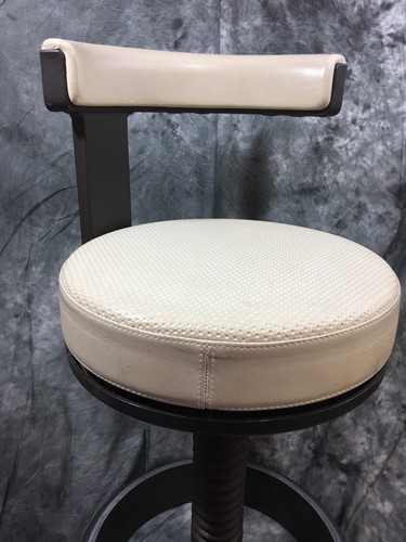 RARE Vintage Industrial German Office - Dental- Medical Stool from Siemens 1970s