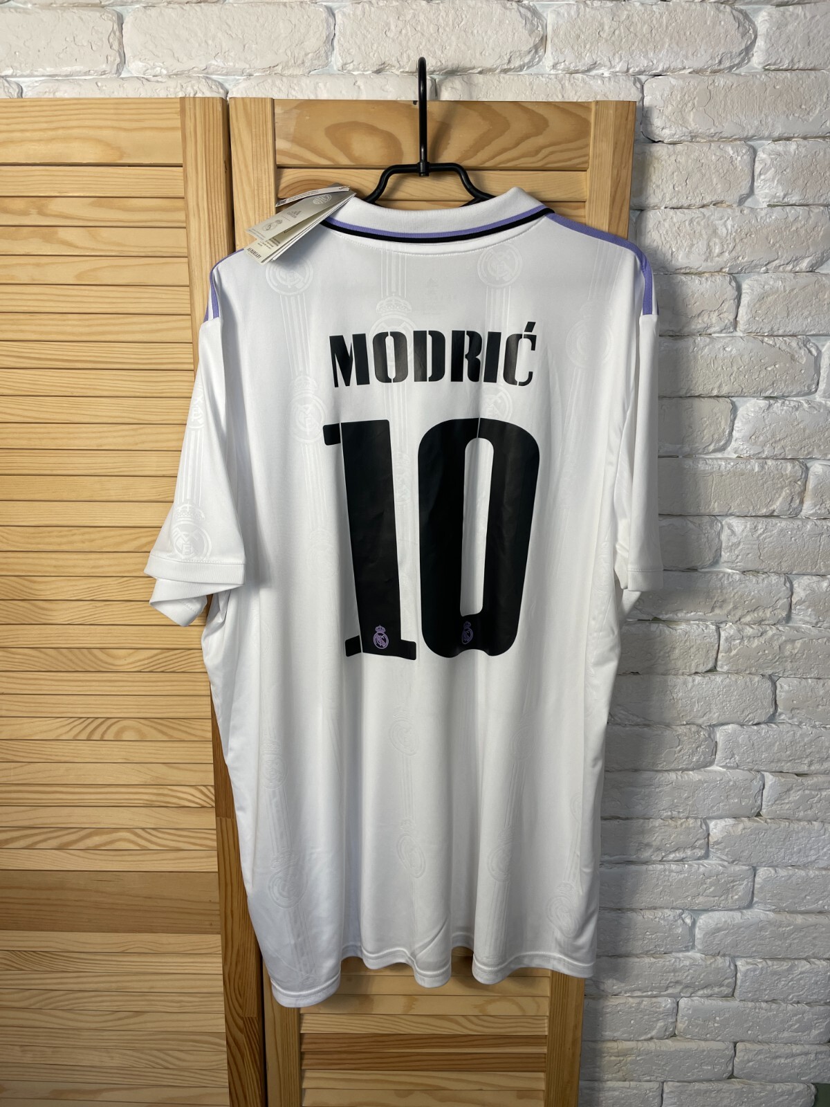 MODRIC #10 REAL MADRID JERSEY HOME FOOTBALL SHIRT 2022