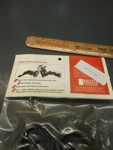 NOS Genuine Alcoa 225392 Tire Valve Extension Kit. 22.5 Wheel w/2" Hand Holes