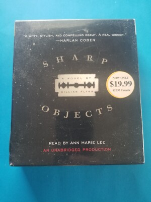 NEW - Sharp Objects A Novel by Gillian Flynn - Audiobook - Free ShipN!