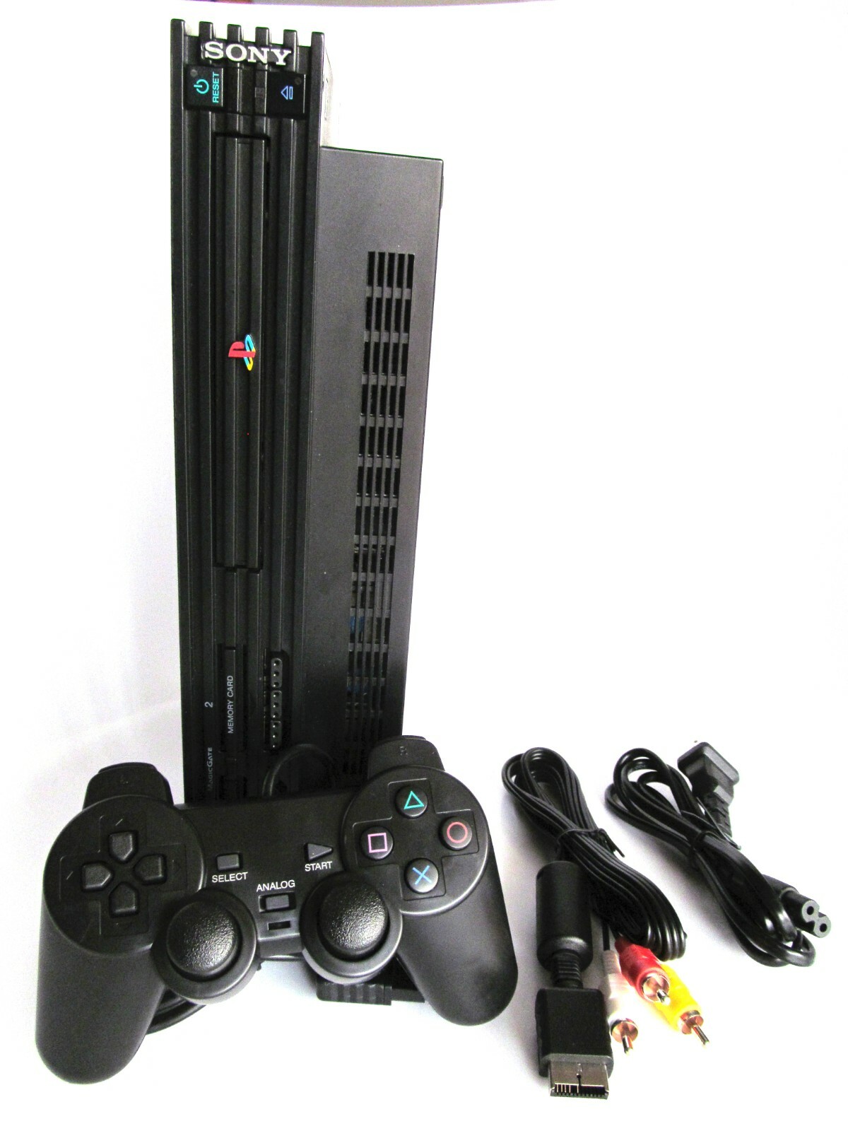 Sony Ps2 fat black console Excellent!!!