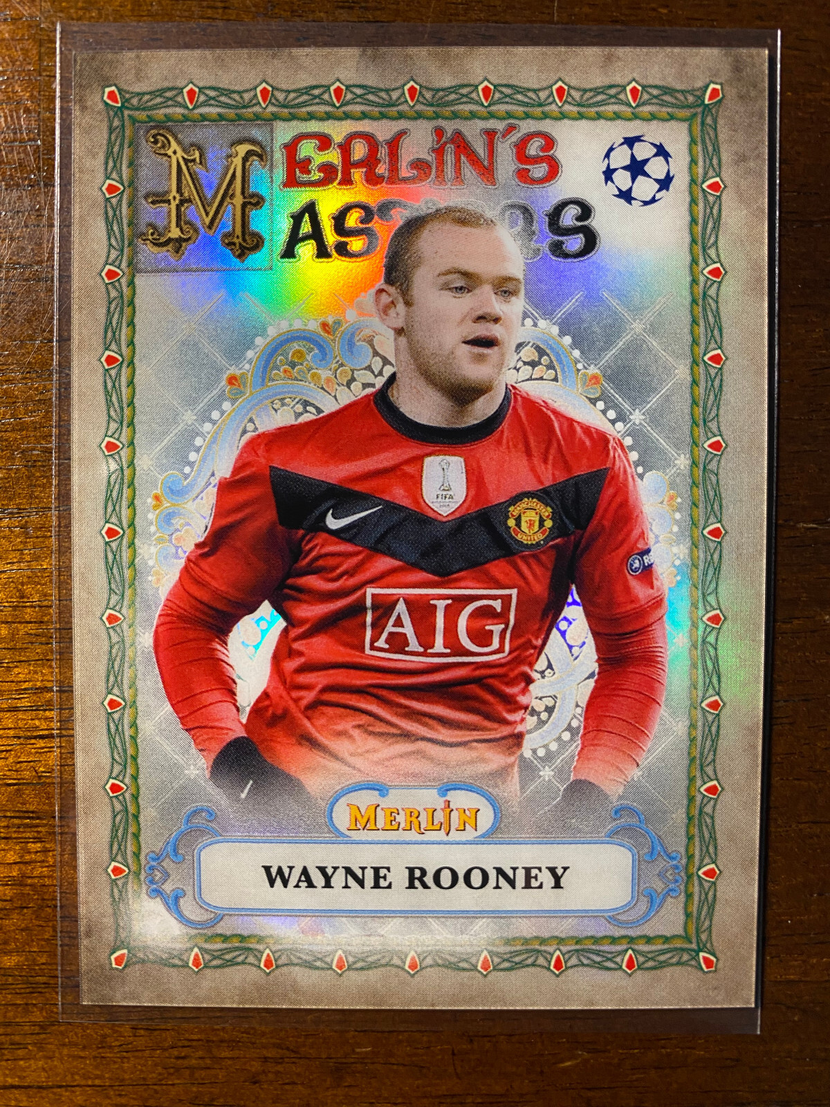 2022-23 Topps Chrome Merlin UEFA Wayne Rooney #MM-11