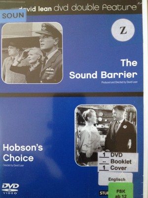 The Sound Barrier / Hobson's Choice - DVD
