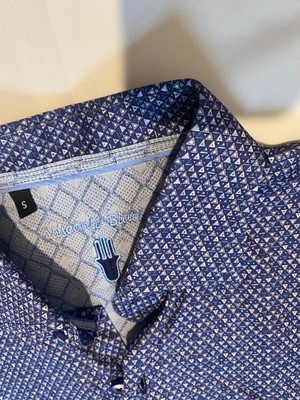 Visconti Back Mens Small long sleeve dress shirt