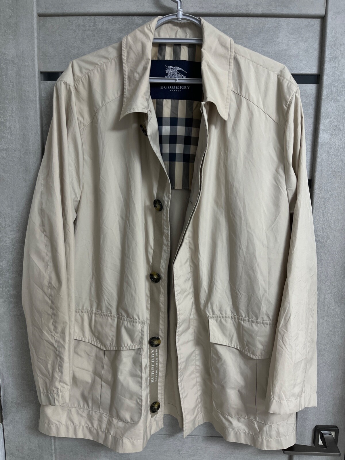 BURBERRY LONDON ジャケット グレー 150A B8555