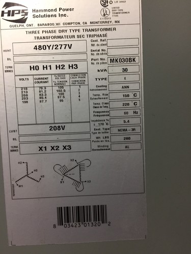 Electrical Box, Transformer, Hammond Power Solutions