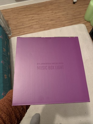 アイドル MUSIC box light mood light BTS BTS Music Box Light Mood Lamp Japan Official Fan Club