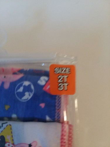 PEPPA PIG Underwear Mega Value 7 pack Panties Toddler Girls Size 2T-3T FAST FREE