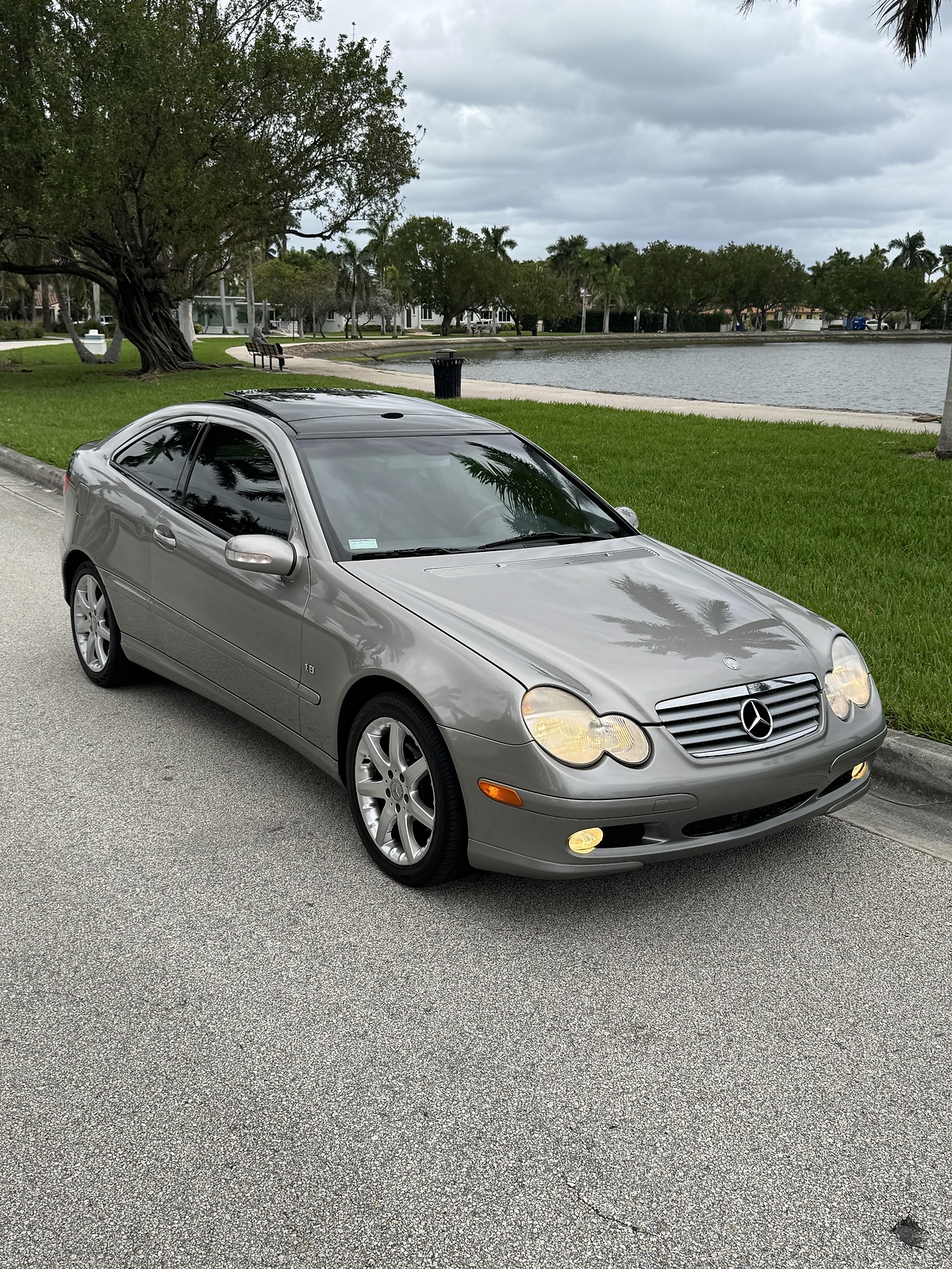 Owner 2003 MERCEDES-BENZ C-CLASS 1.8L C-230 KOMPRESSOR CLEAN CARFAX 60K MILES CLK 280