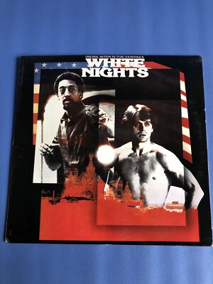 White Nights Original Soundtrack. LP 1985 Atlantic Records. VG-EX