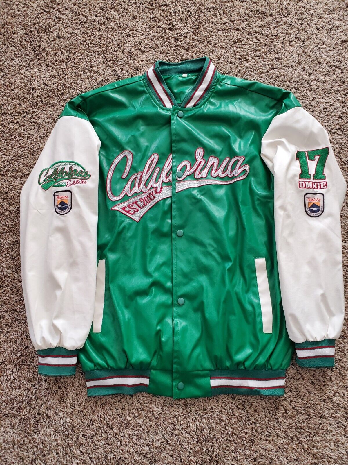 California Varsity Jacket Adult Mens Size Large L | eBay California Varsity Jacket Adult Mens Size Large L | eBay
