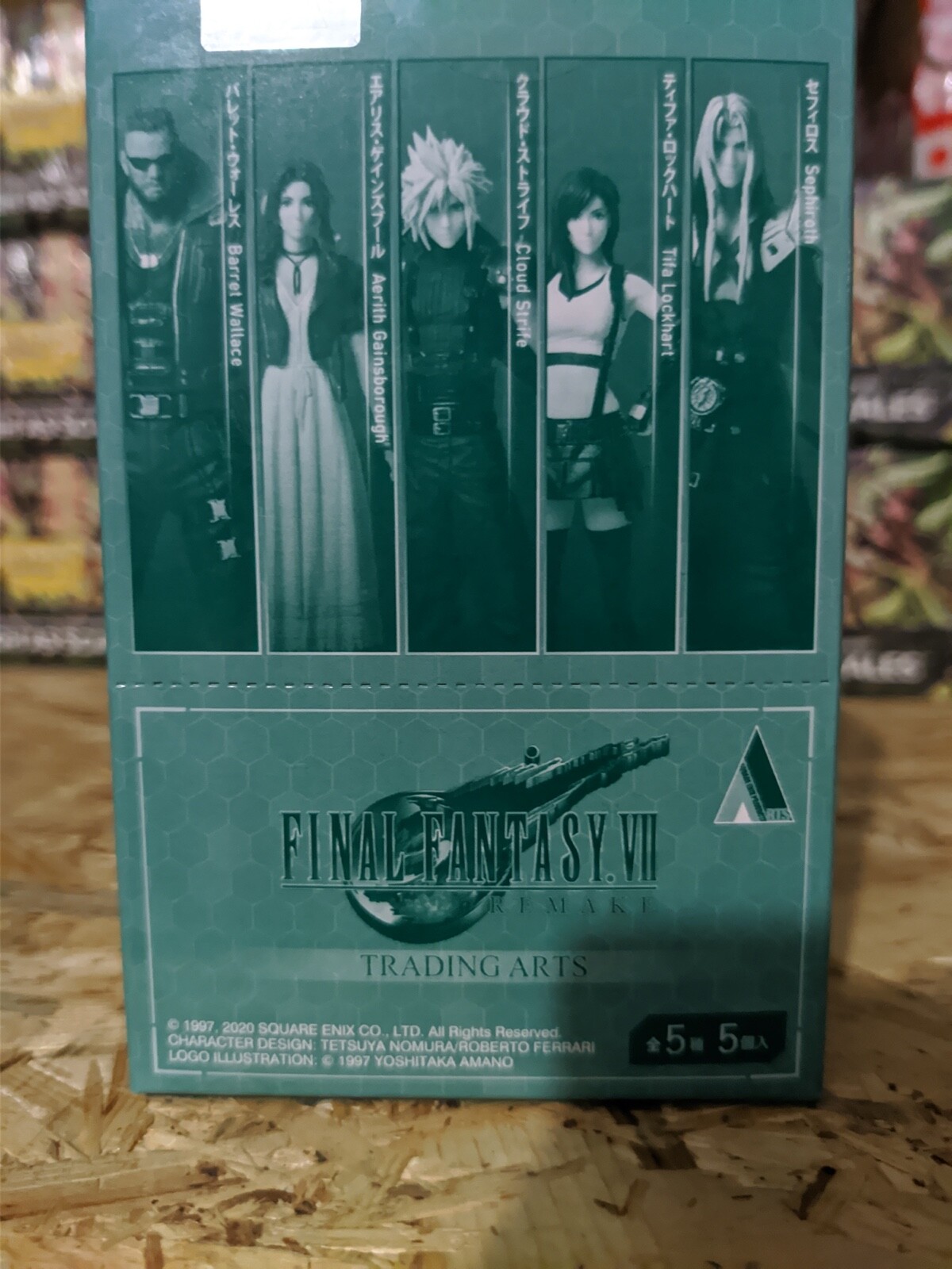 Final Fantasy VII Remake - Trading Arts Figuren 5er-Set (Cloud, Aerith) NEU OVP