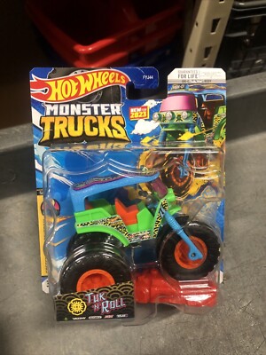 Hot Wheels Monster Trucks TUK 'N Roll 1:64 Metal Die-Cast New 2022