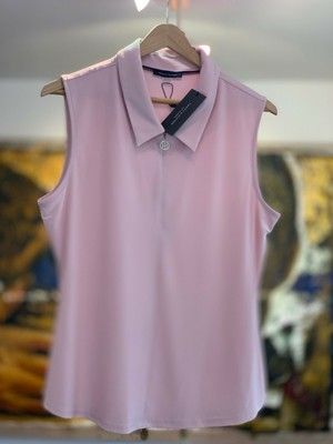 Tommy Hilfiger OFERTA Blusa de Mujer Casual, con Detalle Cierre Dorado, Nueva 