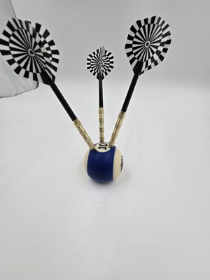 Dart Holder Using A Billiard Ball Comes With Darts