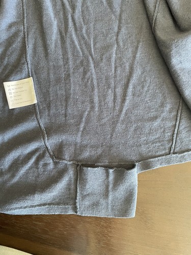 Pre-owned Maison De Papillon Soho Cape Spruce Blue One Size