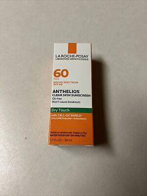La Roche Posay Anthelios Clear Skin Face Sunscreen SPF 60 - 1.7oz - EXP 04-2026