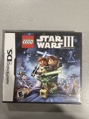 LEGO Star Wars III: The Clone Wars (Nintendo DS, 2011) SEALED, BRAND NEW