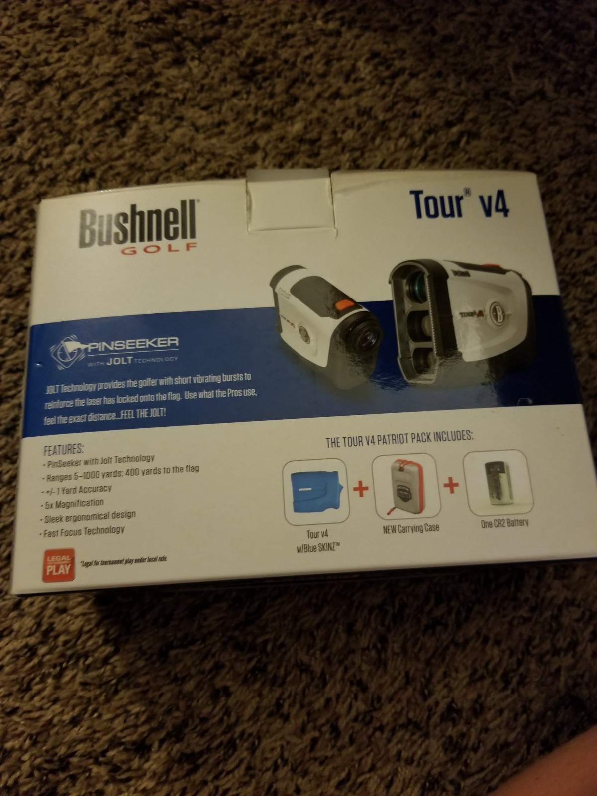 EUC Bushnell (201660P) Tour V4 640m Rangefinder