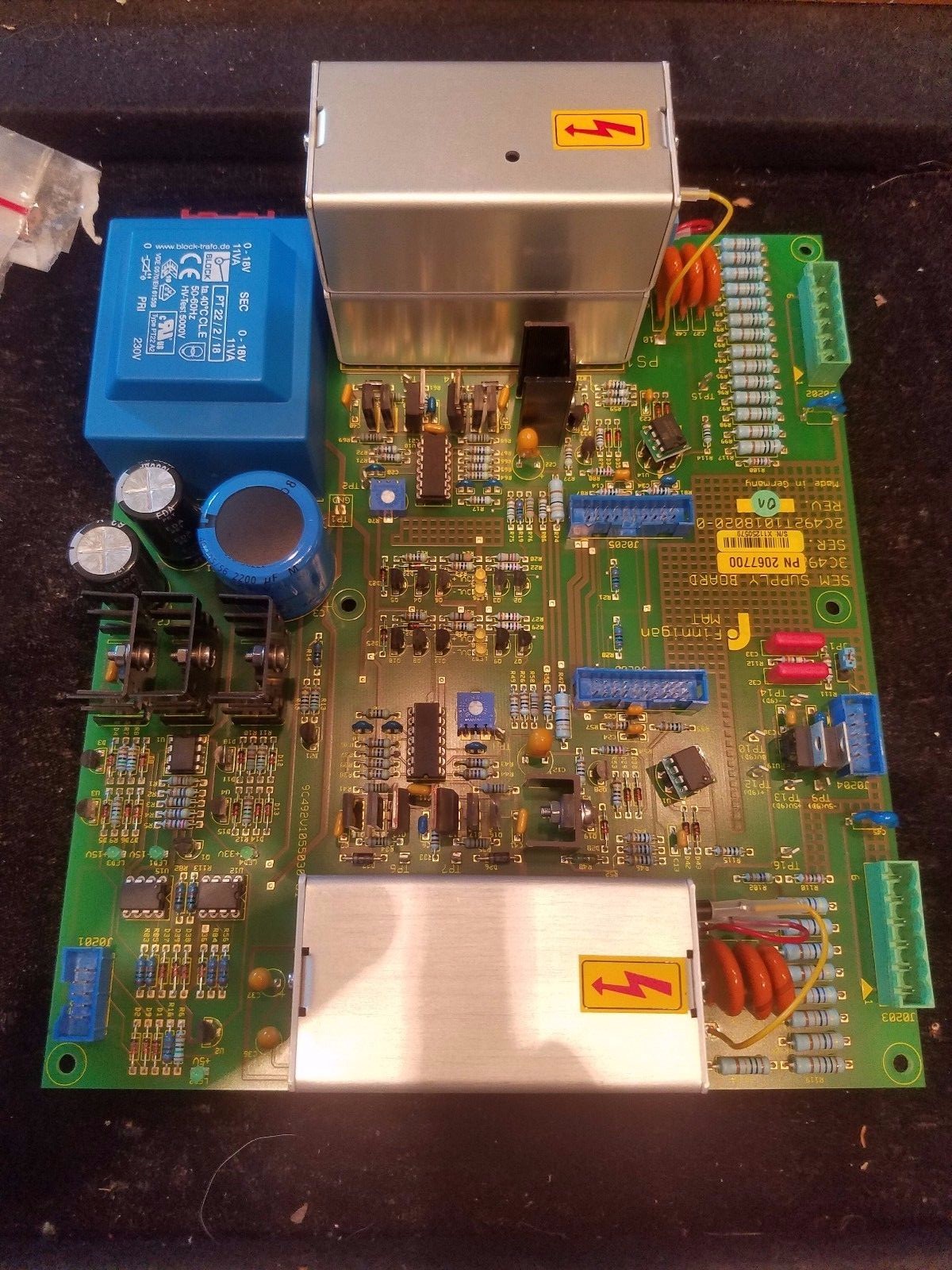 NEW Thermo Scientific SEM SUPPLY BOARD for ELEMENT 2 Mass Spec. P/N:  2067700