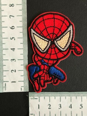 patch spiderman iron on hero toppa termoadesiva uomo ragno baby boy super parche