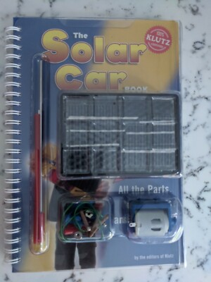 Klutz: A Complete Build-It-Yourself Solar Car Kit - all parts, instructions