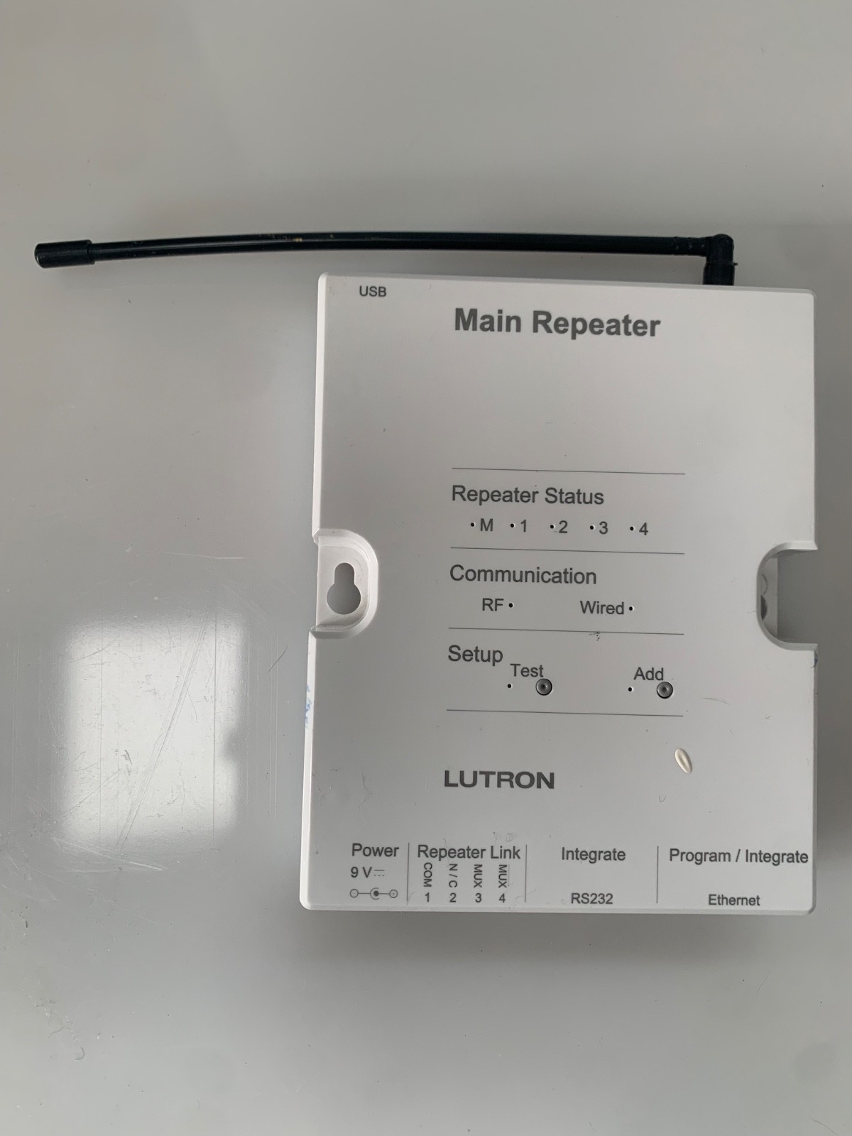 Lutron RR-MAIN-REP-WH RadioRA 2 Main Repeater