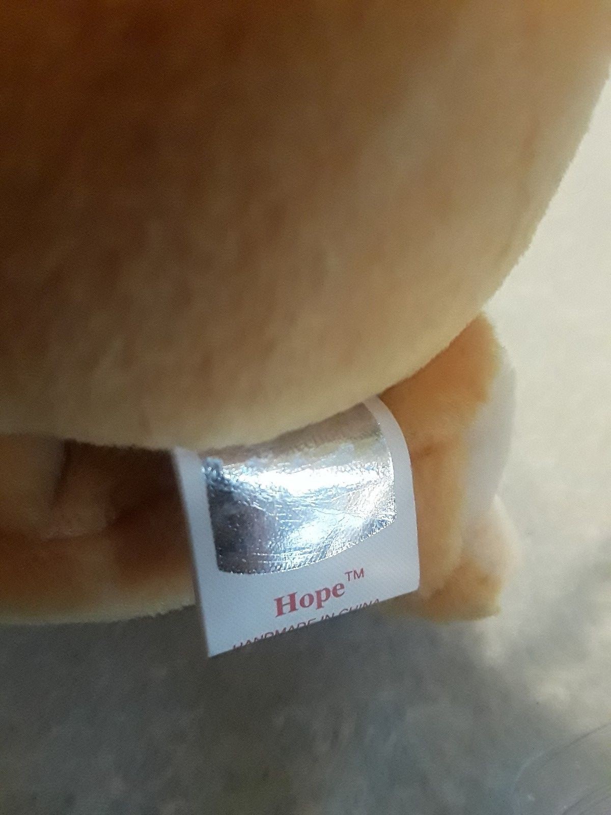 Rare - Ty Beanie Baby HOPE Praying Bear - 4 Print Errors! WOW!