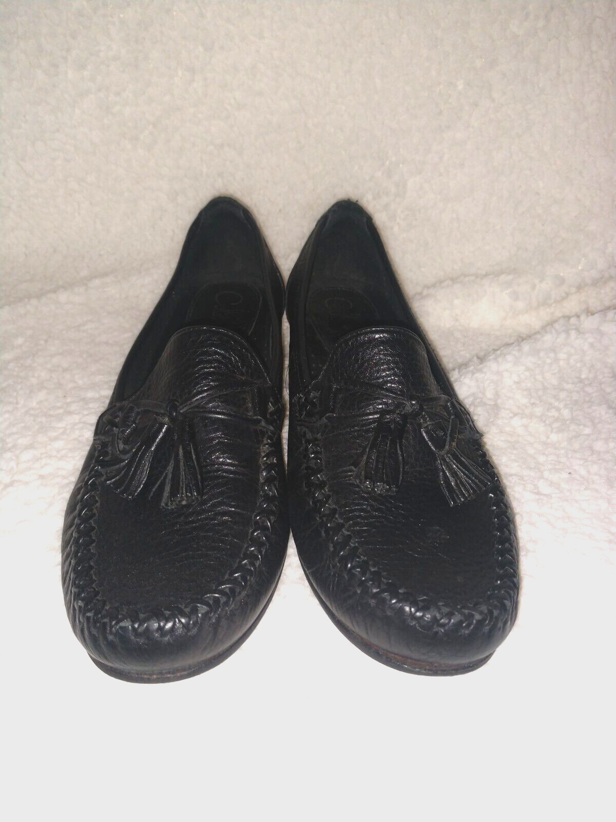 Cole Haan Black Soft Leather Loafers, SZ 8 | eBay